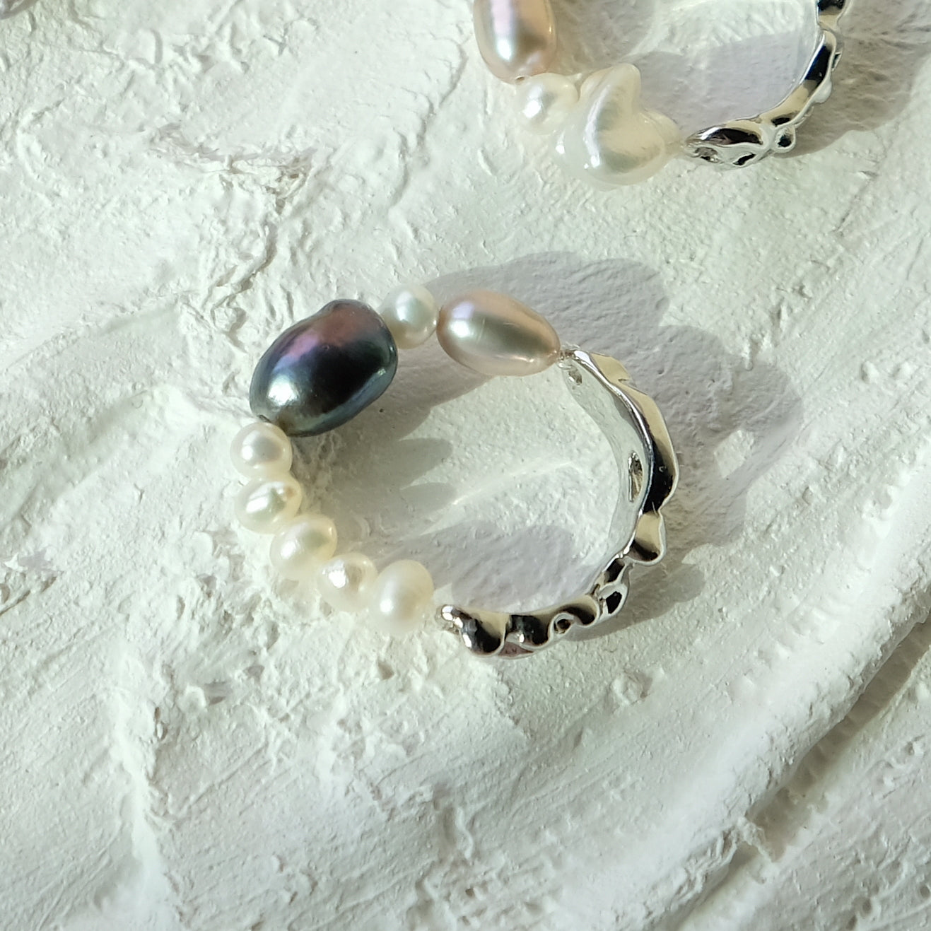 [ NEW ] Pink freshwater pearl ring R178