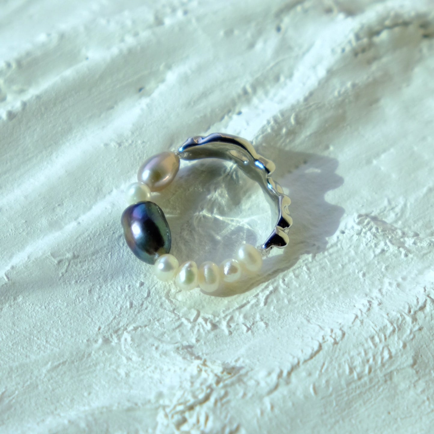 [ NEW ] Pink freshwater pearl ring R178