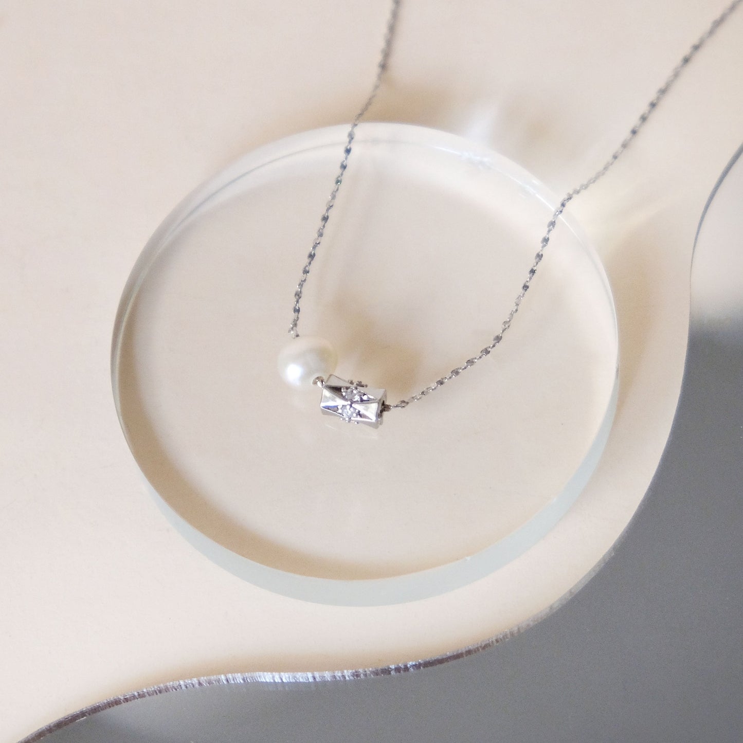 [ Classic ] [ 百搭 ] 淡水珍珠 閃爍純銀 可拆式 頸鏈 N155